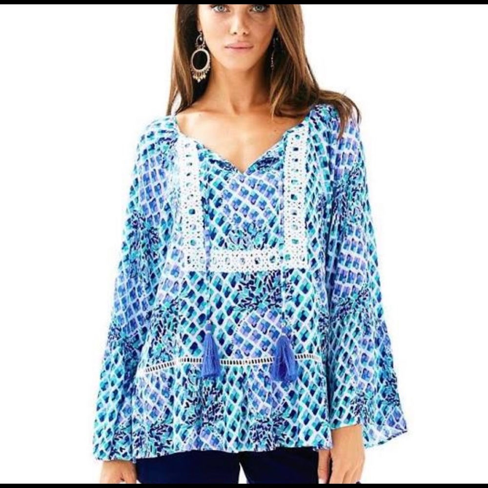 Lilly Pulitzer Pineapple Print Tunic